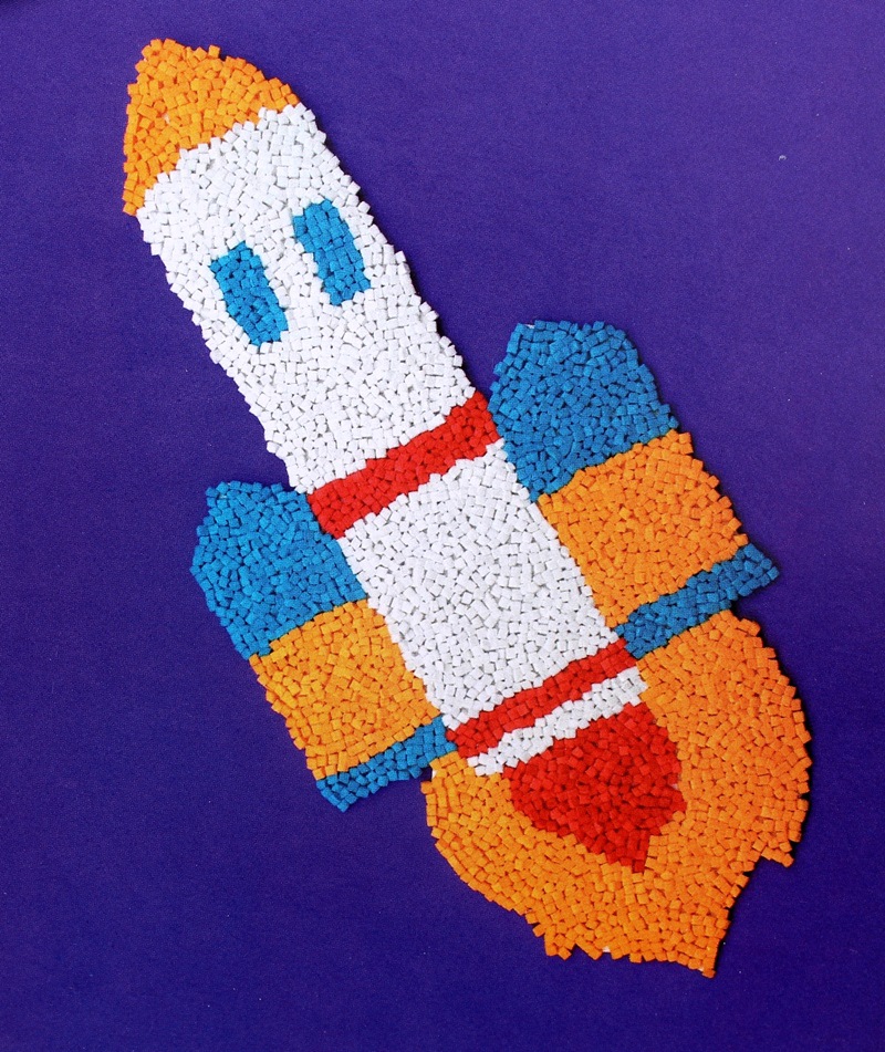 儿童手工制作粘贴画 eva泡沫颗粒贴画 益智玩具泡沫海绵贴纸