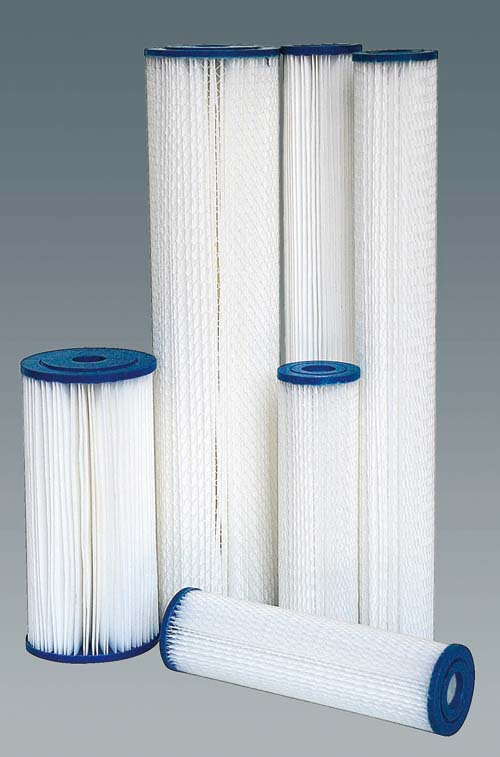 火爆热销多折式滤芯 纸质折叠滤芯 简易滤芯水处理耗材