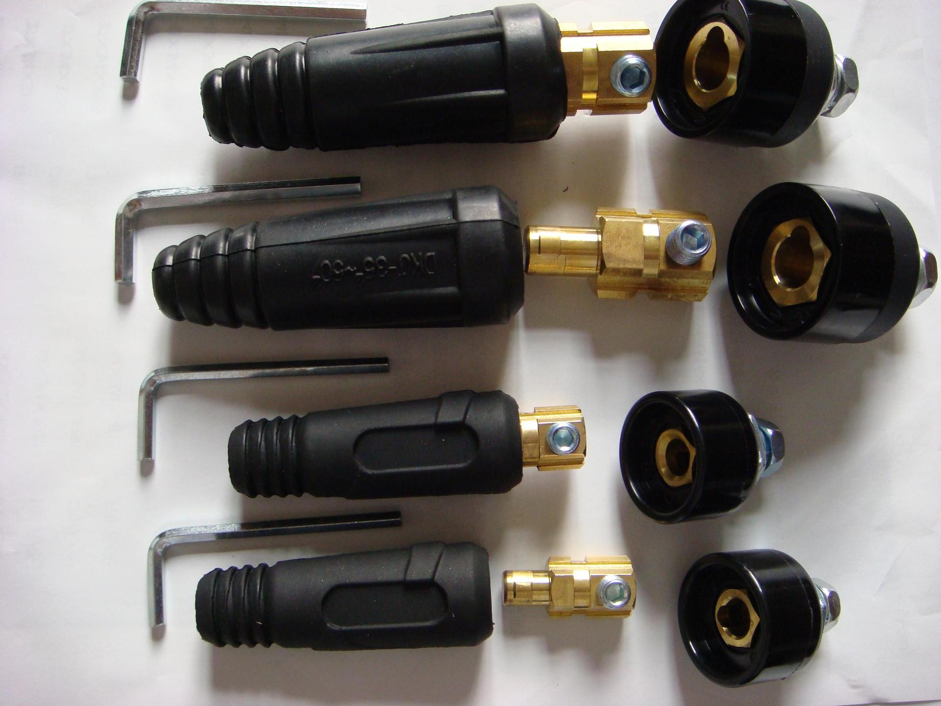 欧式dkj35-50 50-70 dkl电焊机电缆电线快速接头 焊机配件