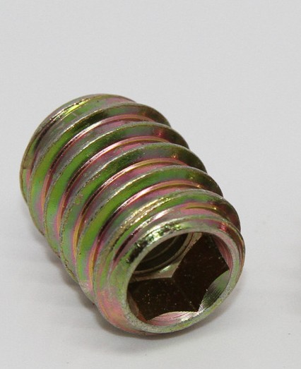 厂家直销家具五金配件三合一连接件 内外牙铁螺母 h3613