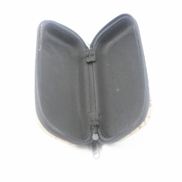 厂家直销款式新颖环保拉链eva眼镜盒3019