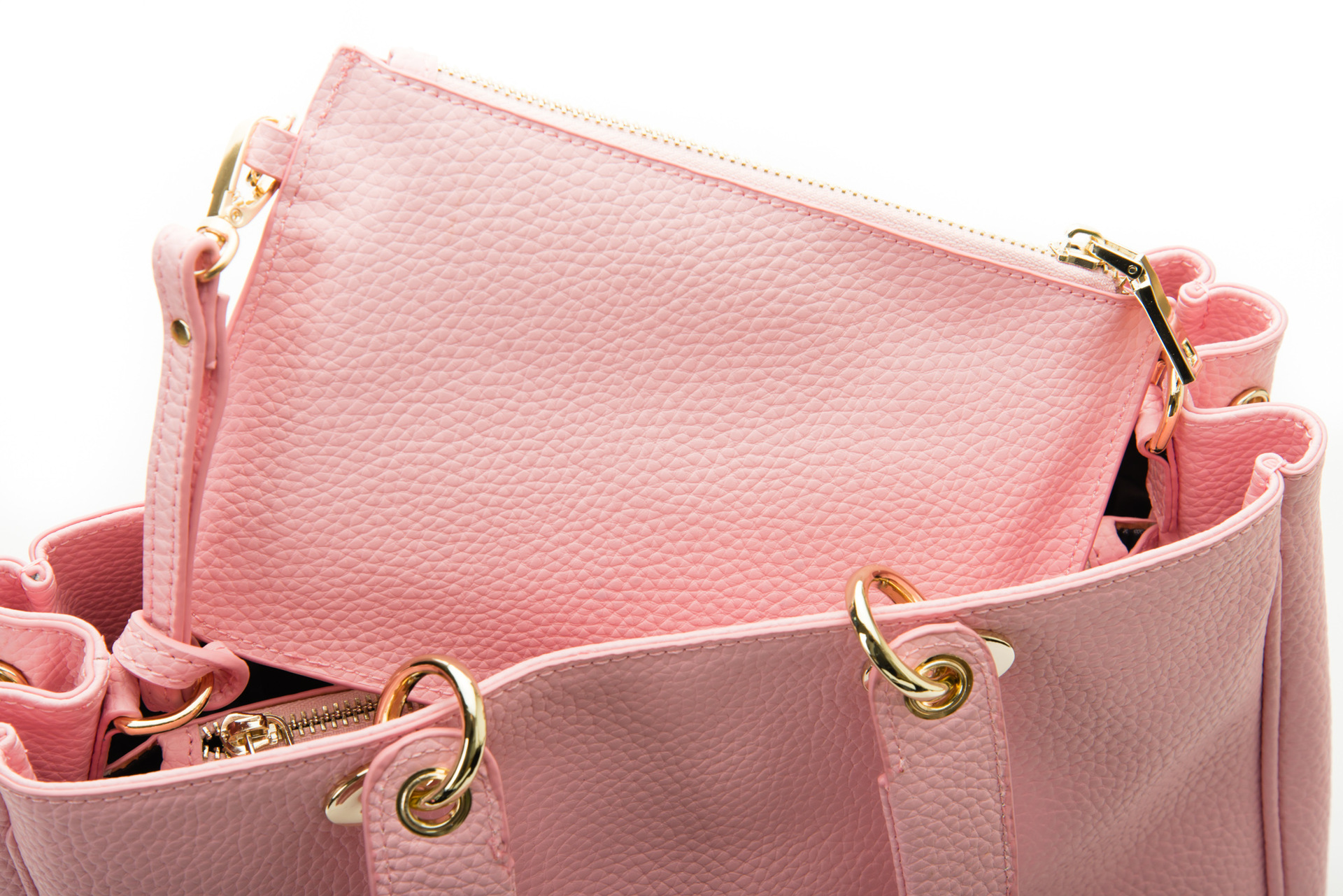 【2014春夏新款荔枝纹真皮女包 欧美女包 包中包 单肩手提 真皮女包】