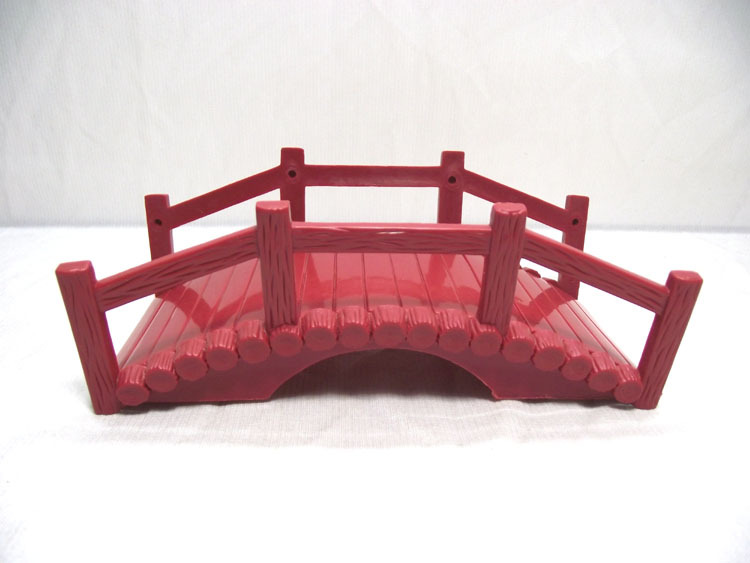 15.7cm拱桥 可拆装 模型玩具小桥 沙盘玩具 心理建筑造型配件