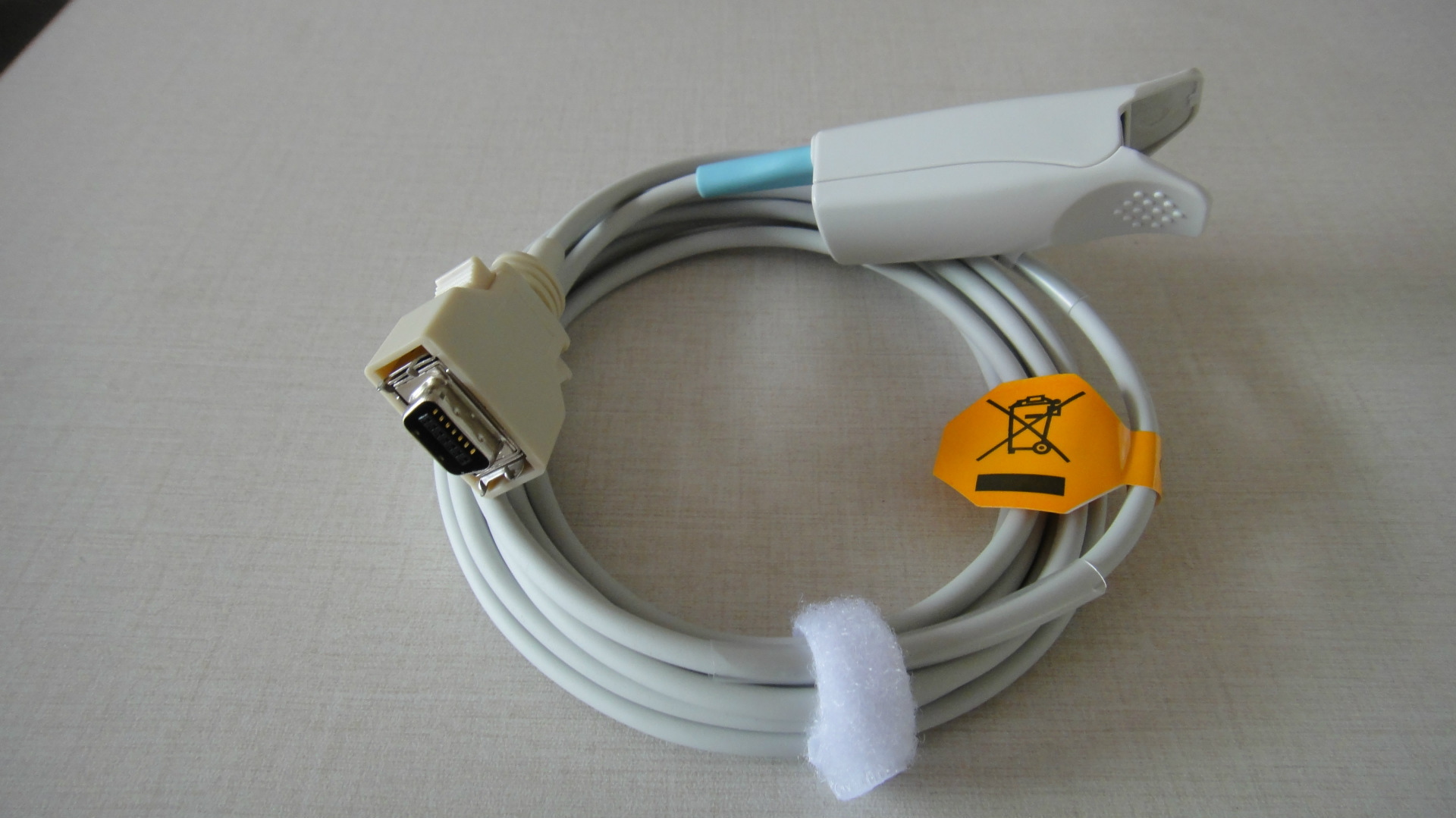 血氧探头 gepr01000一体成人指夹血氧探头 14针 血氧饱和度探头