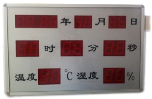 DXP温湿度时间屏小