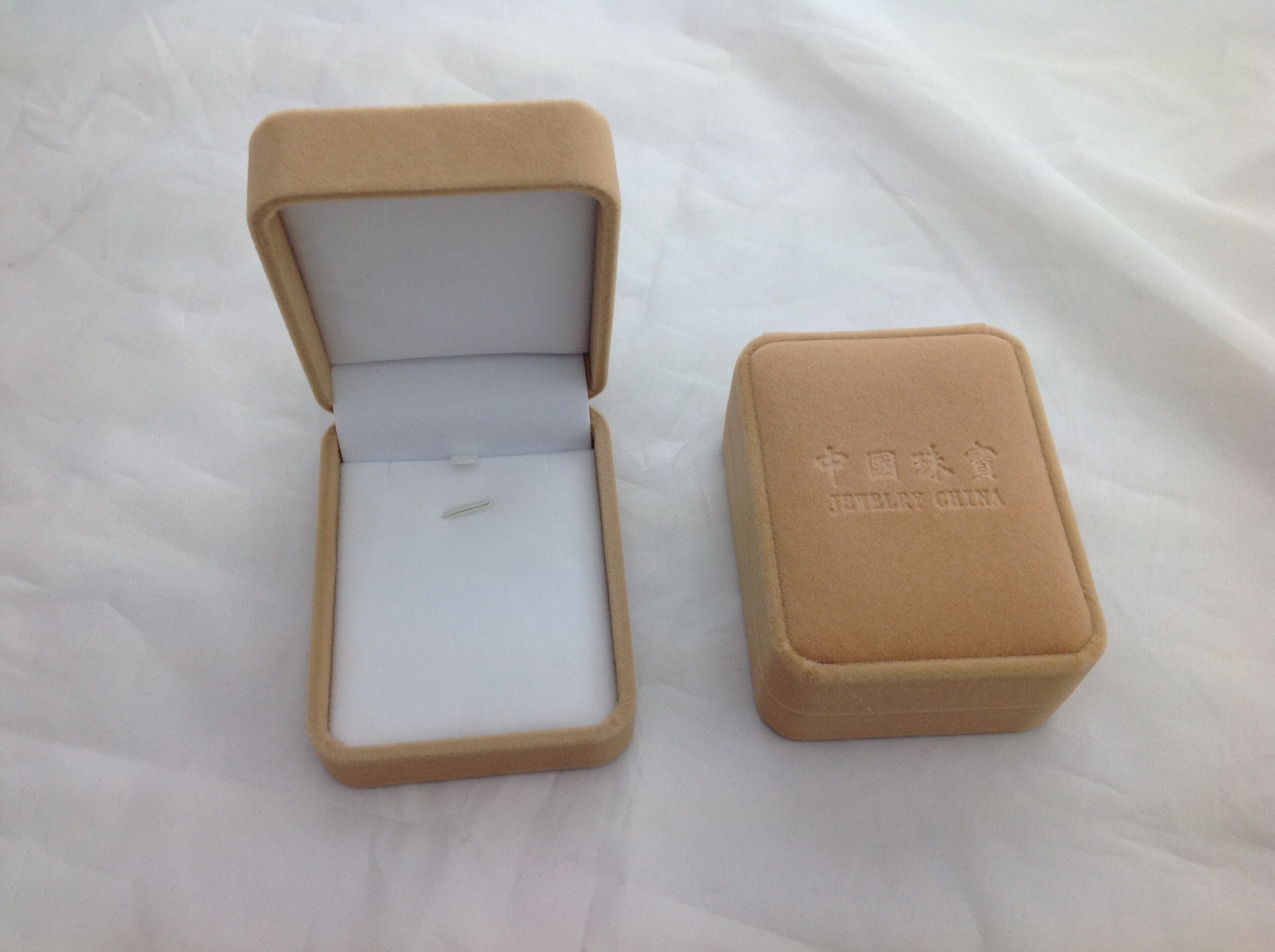 饰品包装盒蝴蝶结植绒项链盒戒指盒吊坠盒手镯盒