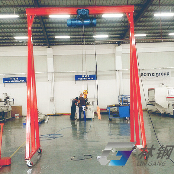 厂家批发移动龙门架 小型简易龙门架 三吨五吨三角龙门吊架免运费
