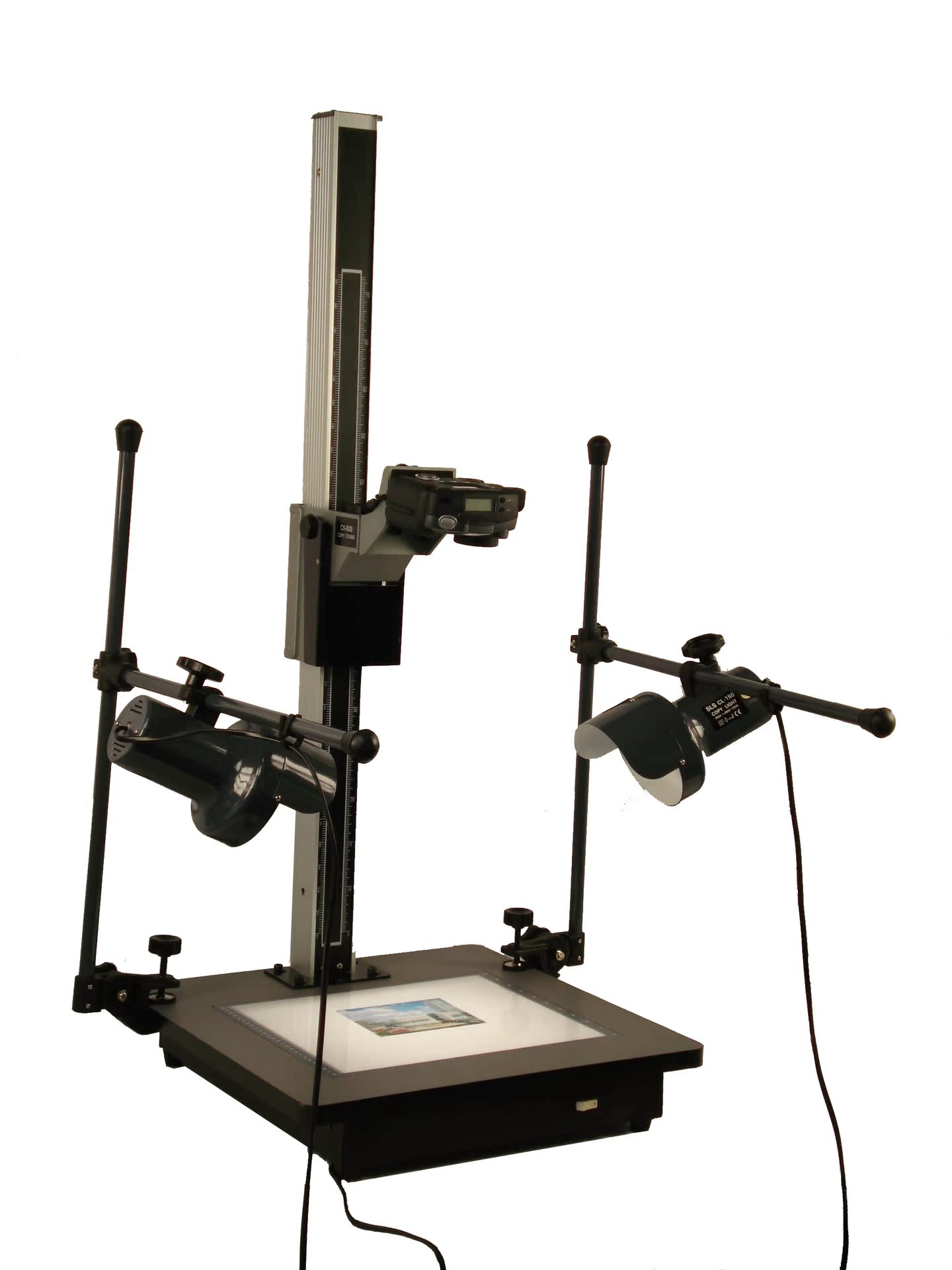 cs-920lb带灯cl150美达亮透明画册胶卷底片专业脱影翻拍台翻拍架