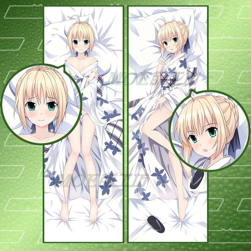 萌工坊 新款推荐 动漫周边 y046 saber 等身抱枕 厂家批发抱枕