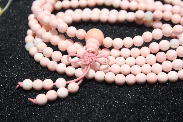 珊瑚贝佛珠108粒