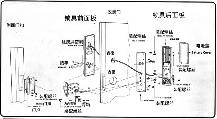 爱得智能门锁