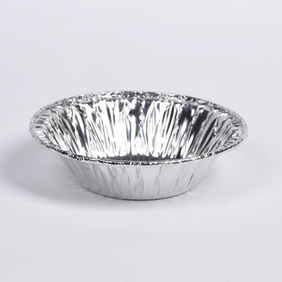 湖南烘焙材料 直销 圆形铝箔盏208 食品 银色 铝泊蛋糕盏 锡纸盏
