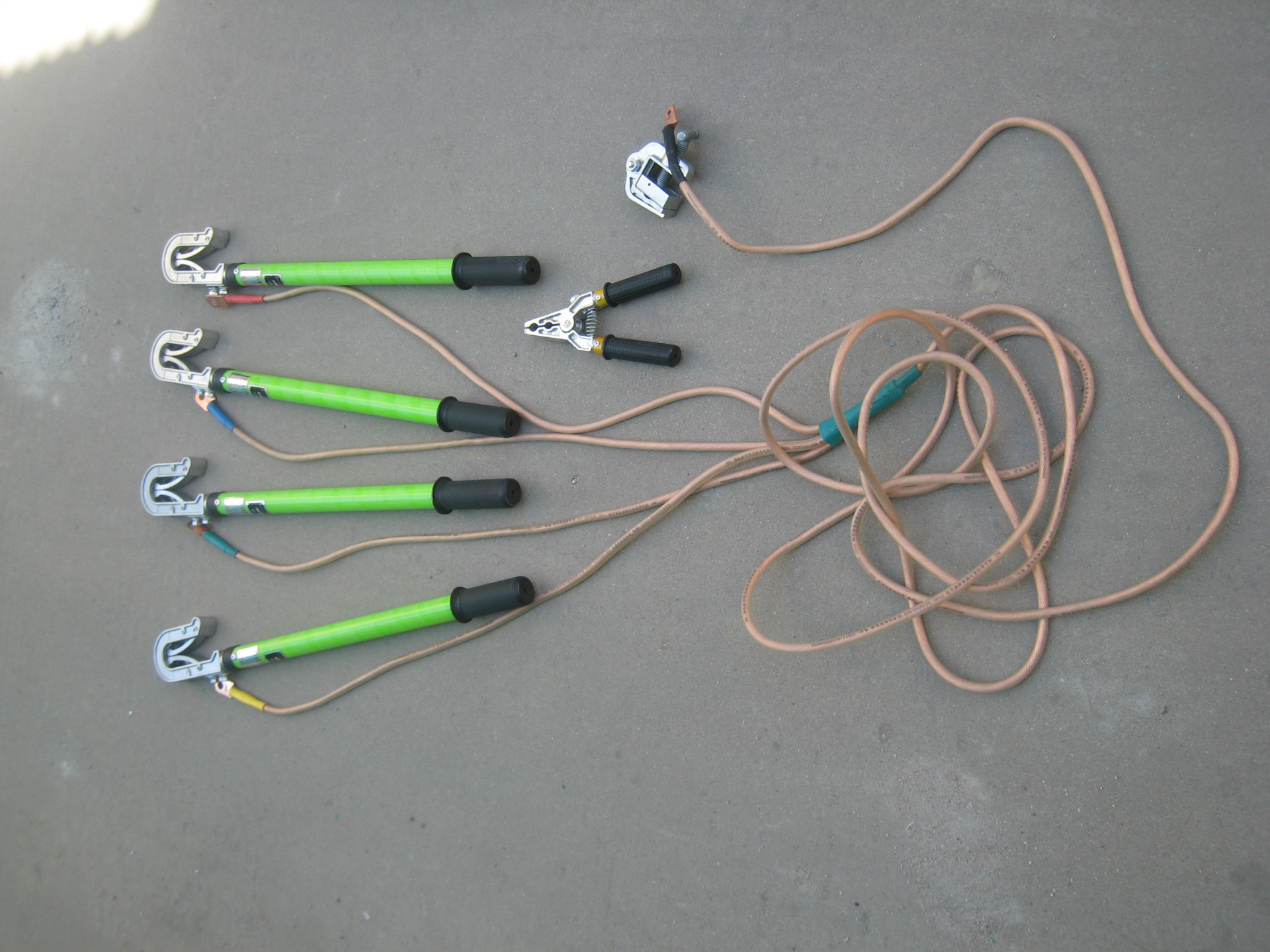 400v低压接地线4111米4相接地线25平方高压接地线个人保安线