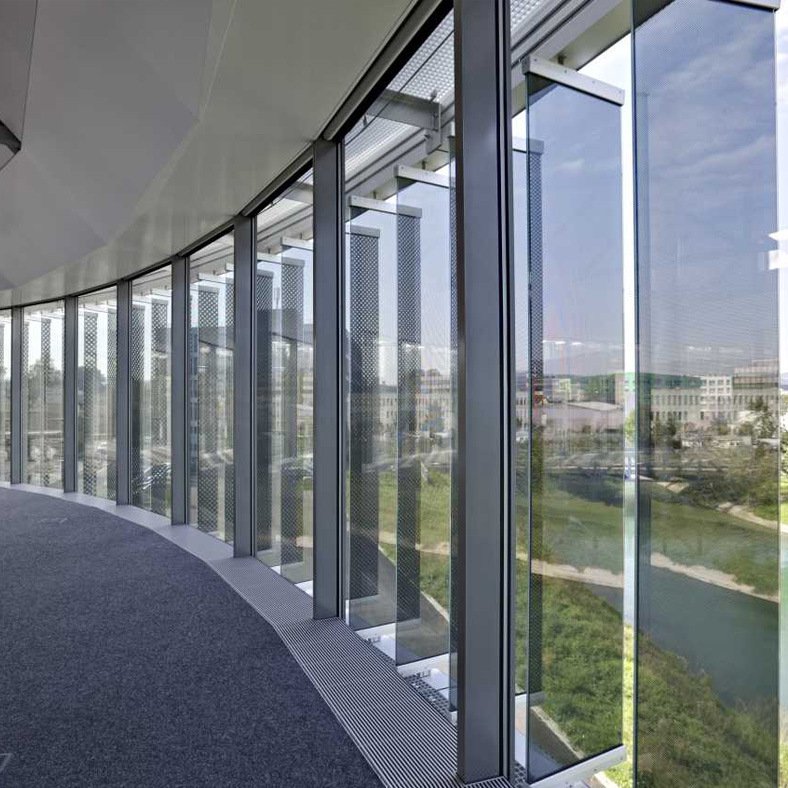 幕墙百叶,百叶窗,建筑外遮阳,楼宇控制,公共遮阳图片,玻璃百叶,幕墙