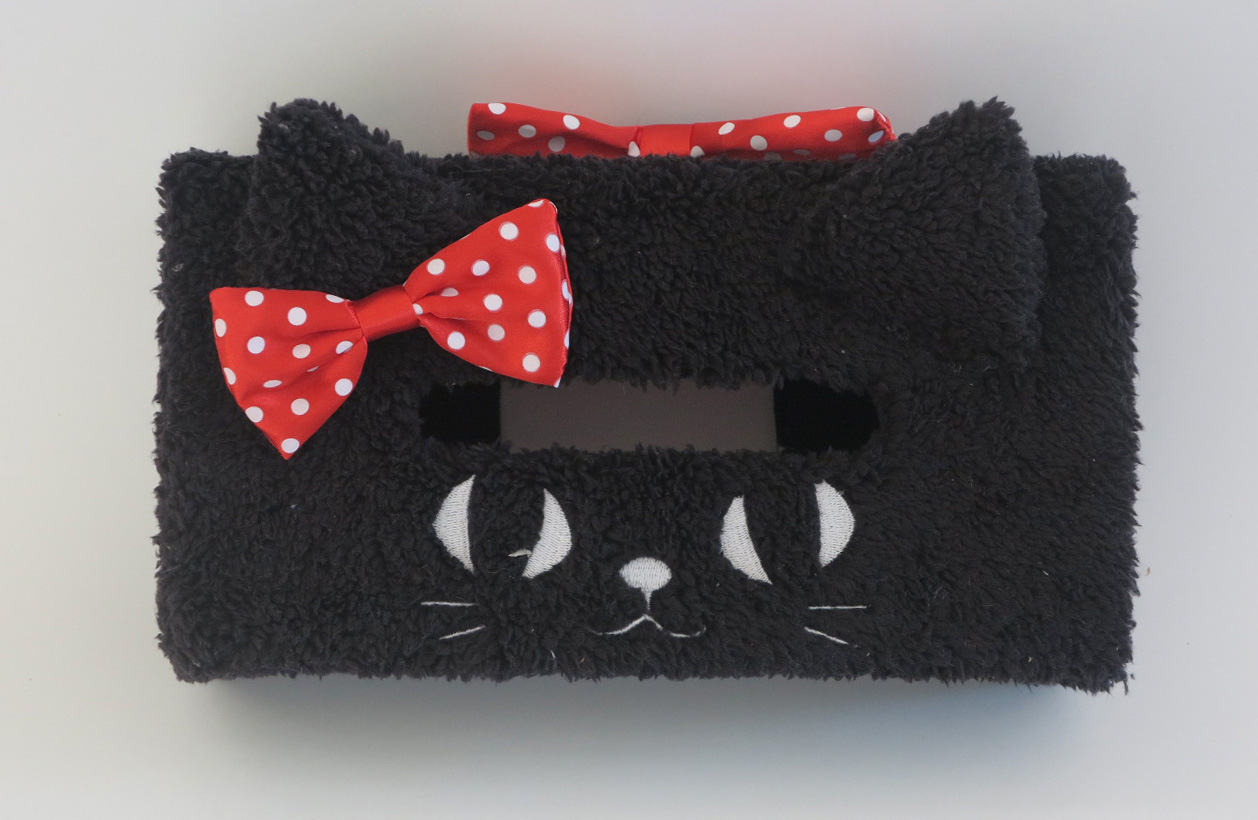 动物绒毛面纸盒