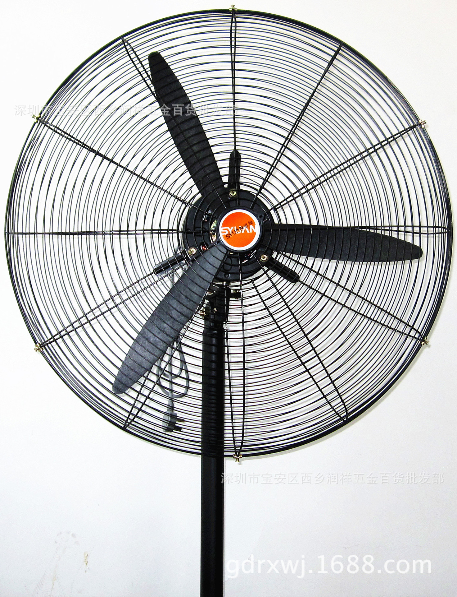 批发思缘500mm工业落地牛角扇超强力风扇工业坐地扇电风扇