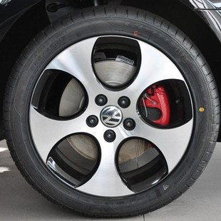 【假一罚万】全新原装正厂高尔夫6速腾gti17寸战斧轮毂可4s验