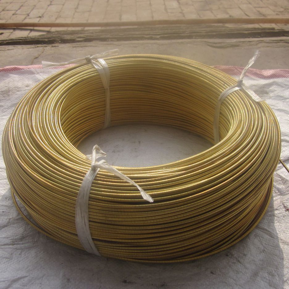 0金黄色镀铜钢丝绳软轴芯