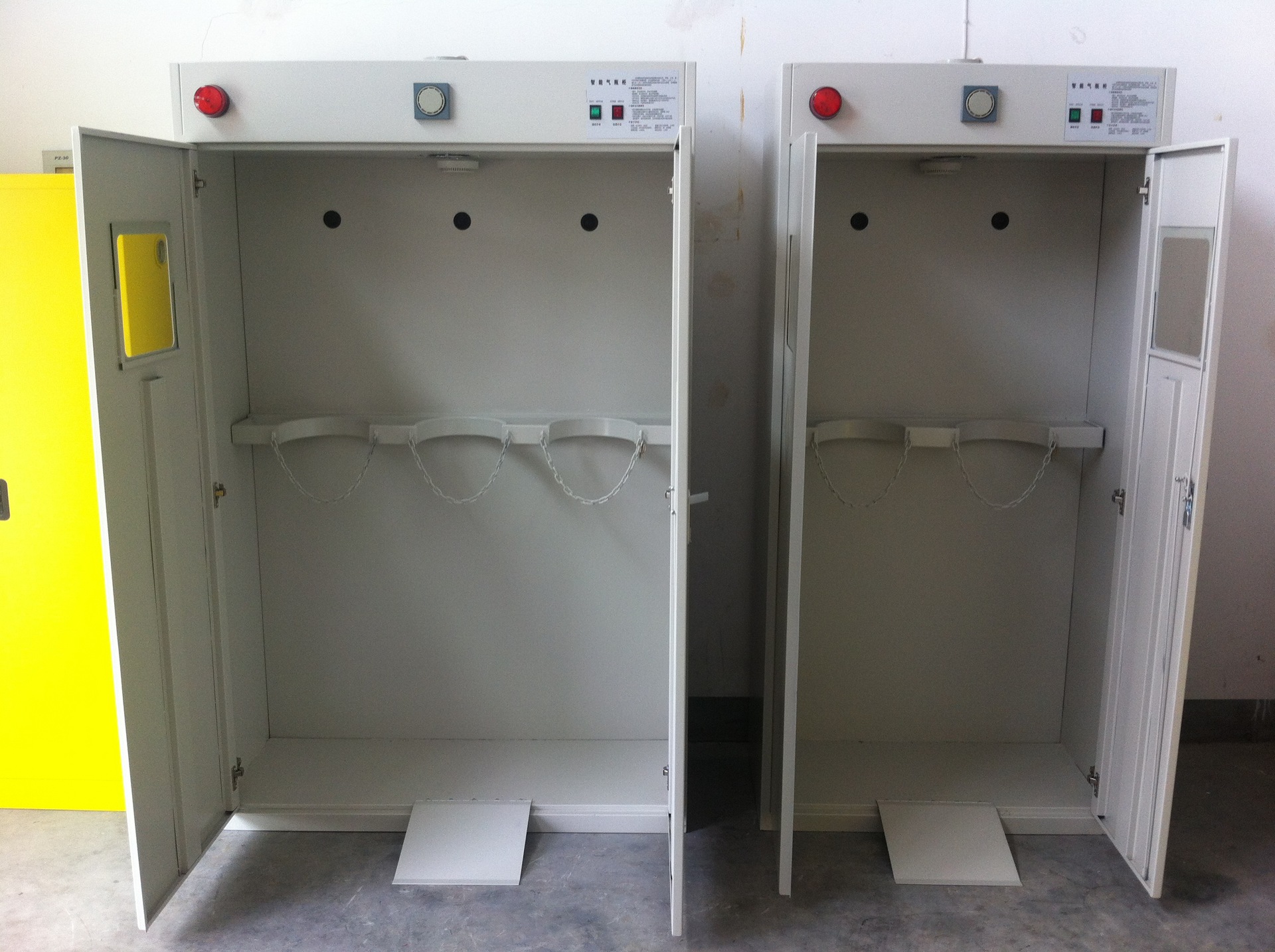 全钢双瓶气瓶柜 防爆气瓶柜 智能气瓶柜 通风气瓶储存柜