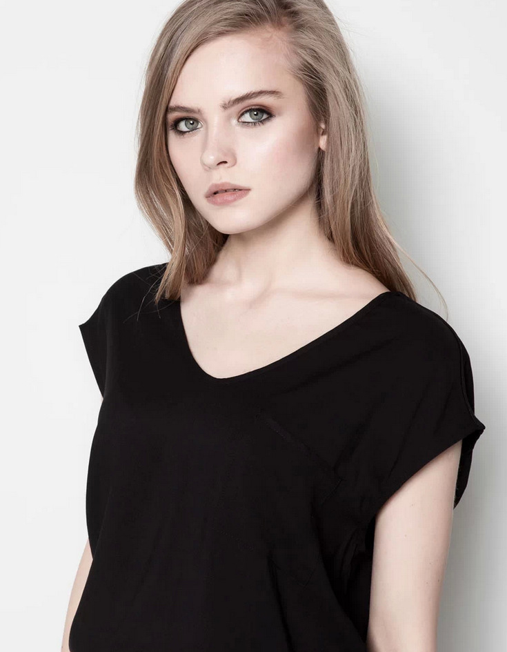 cbrl拉古简约文艺风显瘦人棉高端欧美大女装短袖衬衫女w