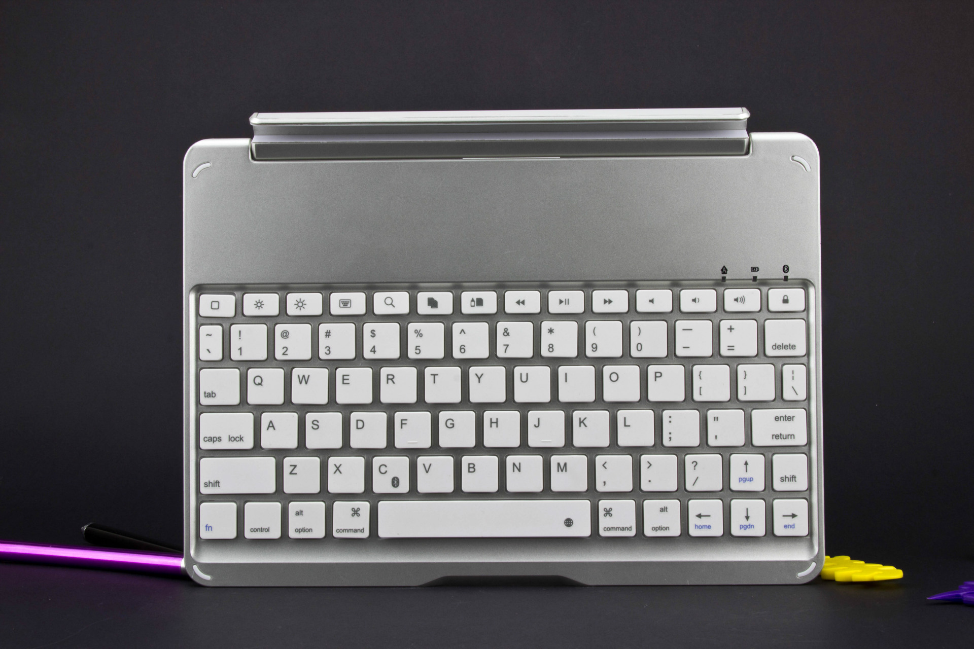 数码产品及配件 苹果数码配件 ipad air超薄磁吸式铝合金蓝牙键盘ipad