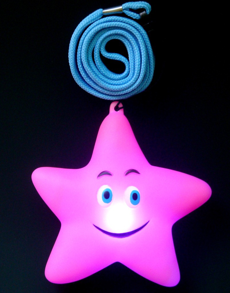厂家供应 义乌时尚礼品发光海星小夜灯 新款可爱发光小夜灯