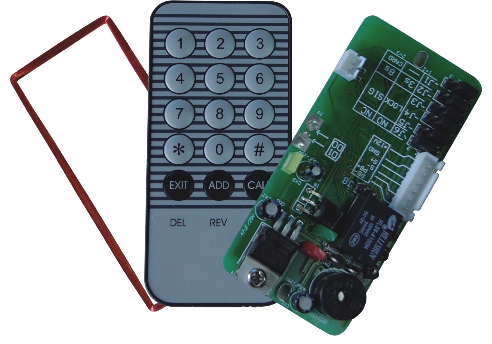刷卡门禁系统嵌入式对讲门禁机模块遥控自动独立门禁ks998批发