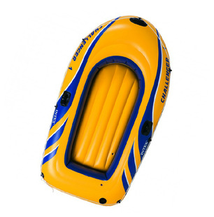 intex68365挑战者单人 充气钓鱼漂流船 橡皮划艇