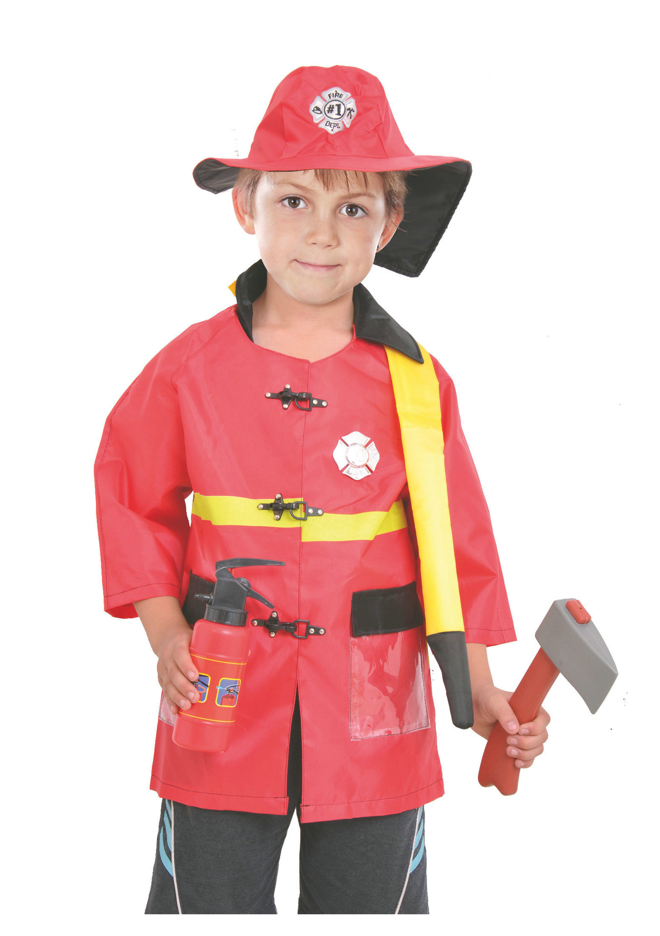 万圣节服装 节日表演服装 儿童演出服装 职业服装 消防员服装儿童