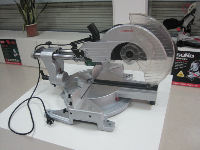 12寸拉杆式切割机 锯铝机 斜切锯 带激光