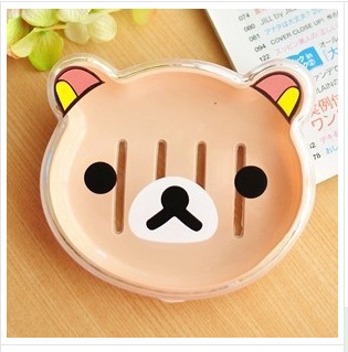 凯蒂猫hello kitty卡通透明香皂盒肥皂盒 外贸尾单香皂盒 创意