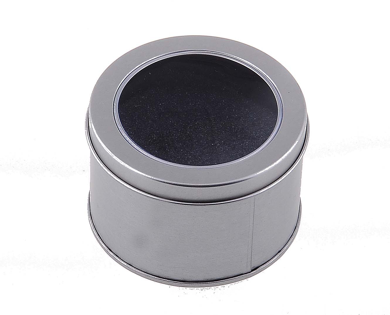 送礼礼品盒 手表铁盒子 圆形铁罐 马口铁盒圆形手表盒现货批发