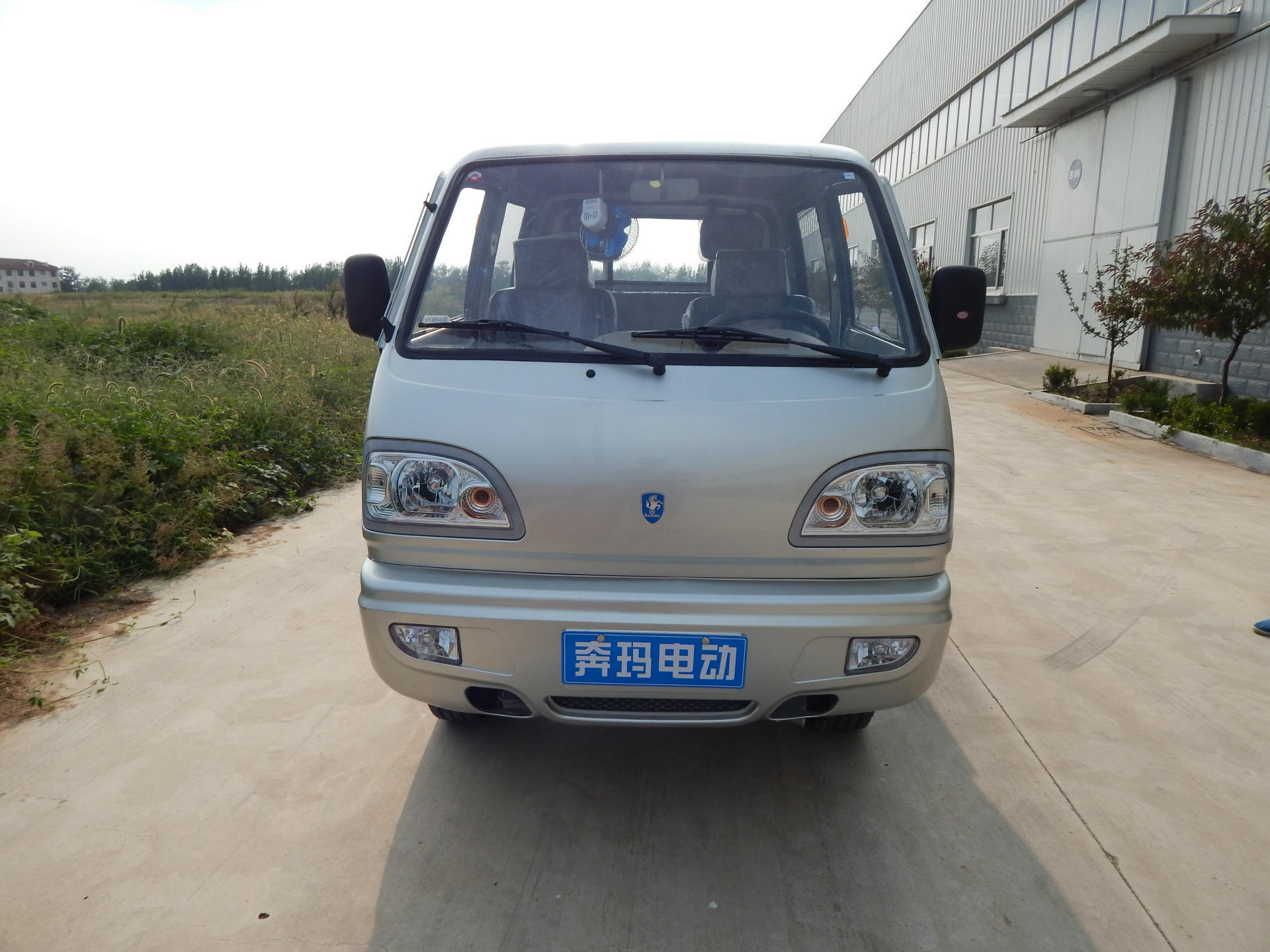 奔玛皓鸿新能源电动双排微卡载人拉货两用招商加盟