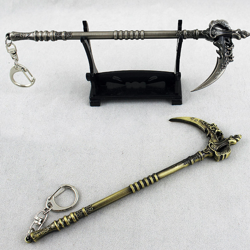 动漫周边 古剑奇谭 风晴雪金色法杖 百里屠苏焚寂剑