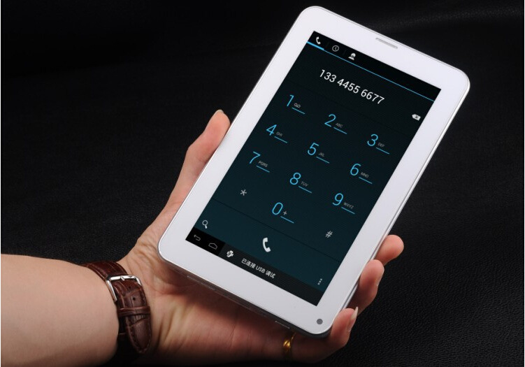 86v平板电脑7寸全志a23双核2g通话平板电脑带闪光灯