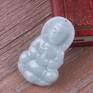 观音玉石吊坠