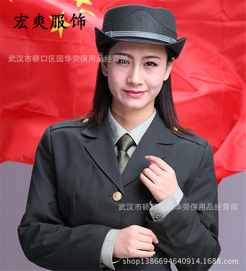 正品配发军迷收藏男女陆士官士兵春秋常服军官干部冬上衣裤子套装