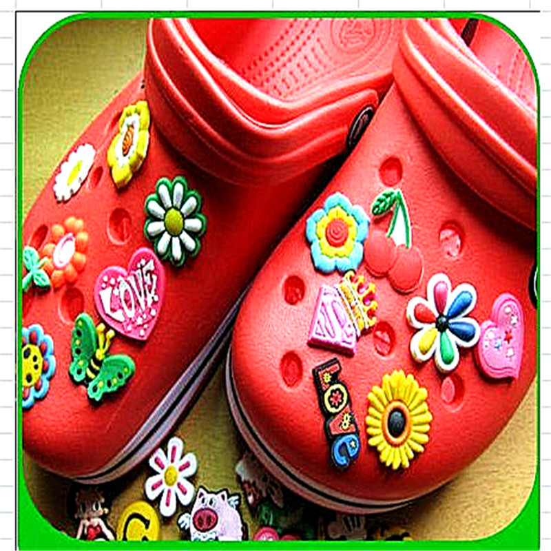 供应厂家直销晋江童鞋鞋花 花园鞋饰品 洞洞鞋鞋花 鞋辅料 鞋服饰品