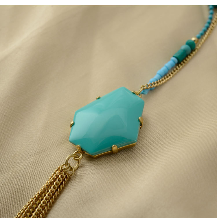 新款秋季毛衣链项链批发 欧美时尚流行长款毛衣配饰 厂家直销