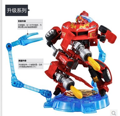 武战道玩具 升级版变形机器人 火雷霆战龙皇虎煞天逆风旋