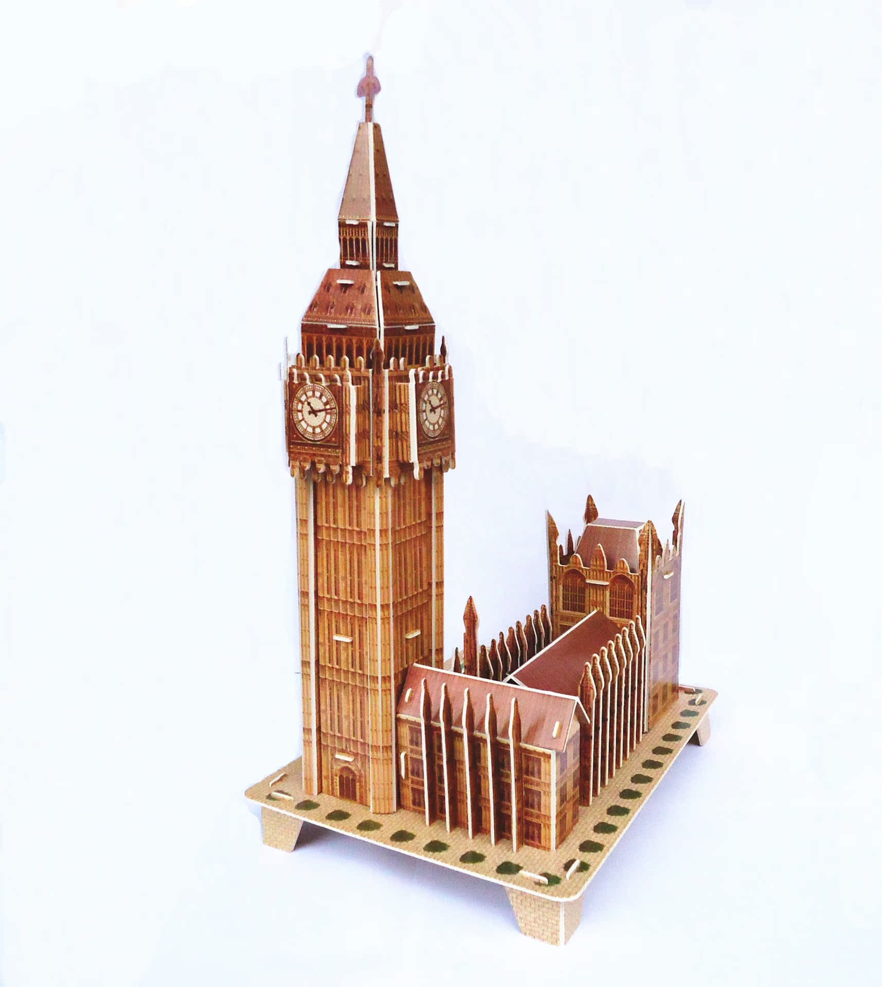 3d立体拼板拼图 儿童手工diy世界著名建筑系列之伊丽莎白塔批发