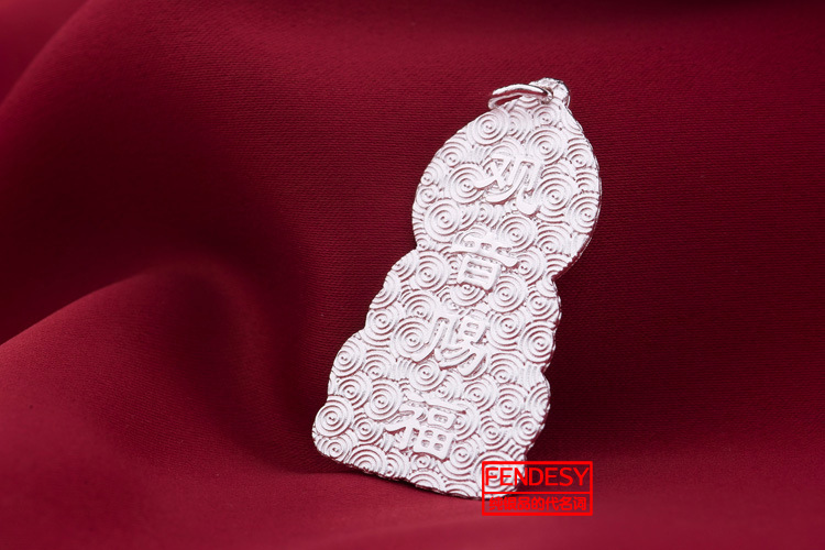 广东深圳990足银 观音菩萨吊坠 民族风情侣护身符银饰品首饰纯银吊坠