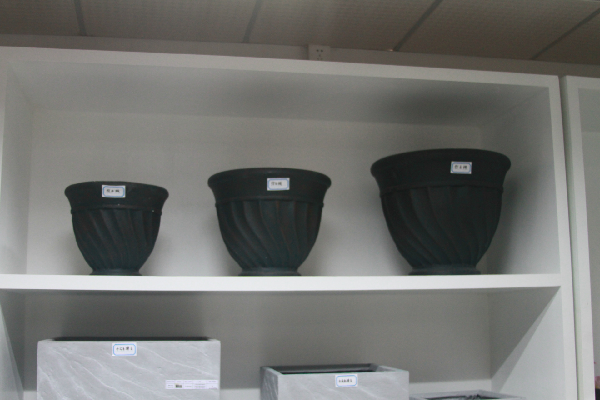 菱镁水泥制品花盆厂家批发 花盆容器 园林花盆 各种尺寸花盆