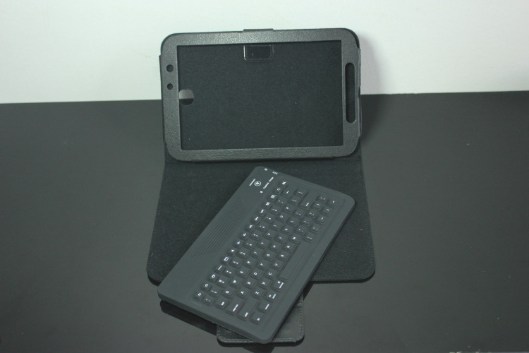 n5100皮套键盘 硅胶蓝牙键盘皮套 无线蓝牙 三星键盘套 n5100l-02