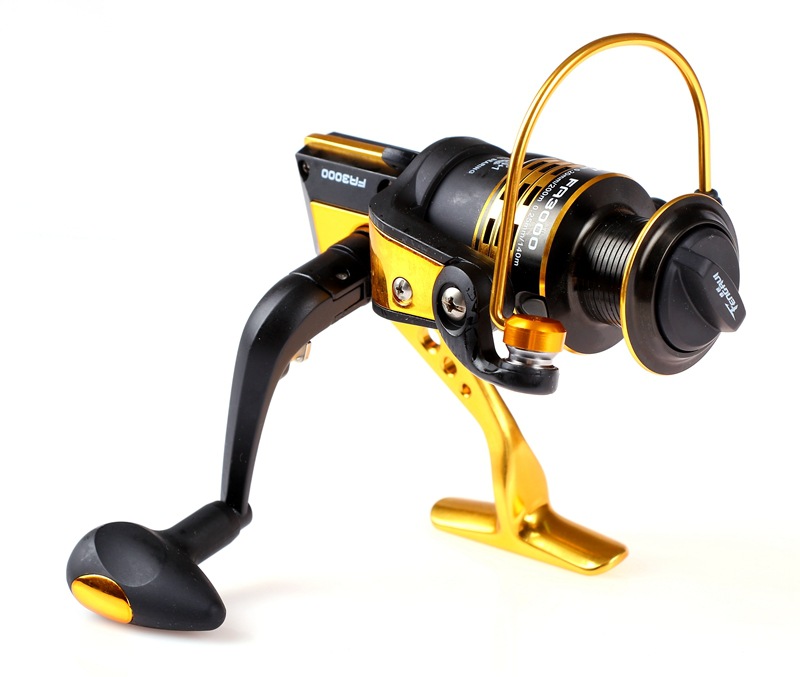 精品高档金属头渔线轮 钓鱼套装鱼轮绕线器 渔具批发 厂家直销