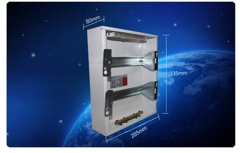 配电箱套装 正泰24回路别墅型成套组装开关箱进户配电箱