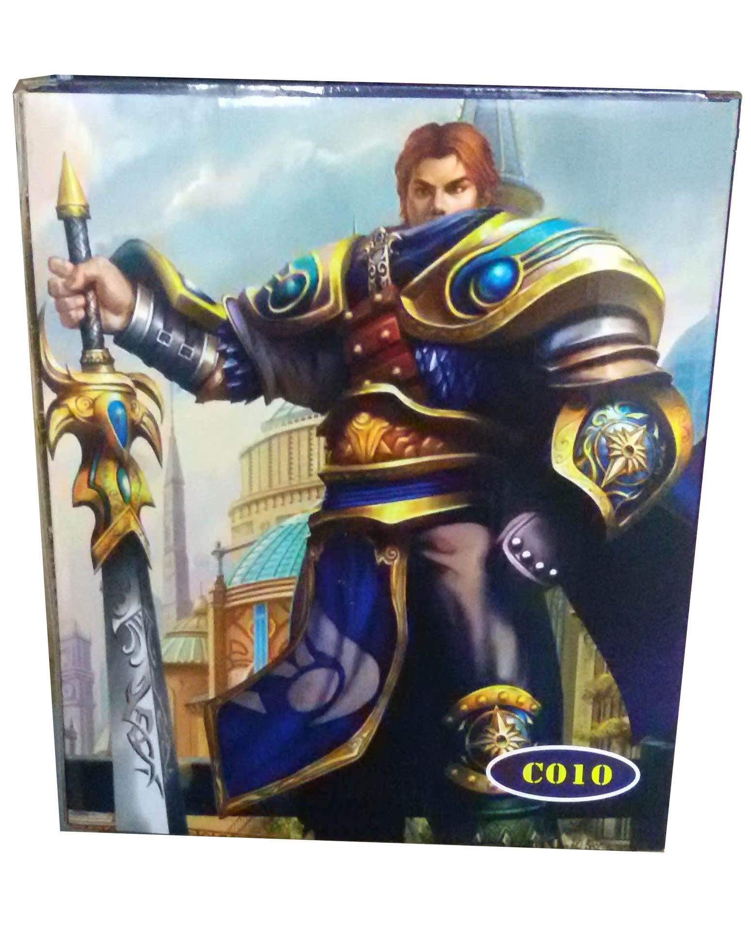 动漫周边批发 lol 英雄联盟手办 盖伦模型 盒装