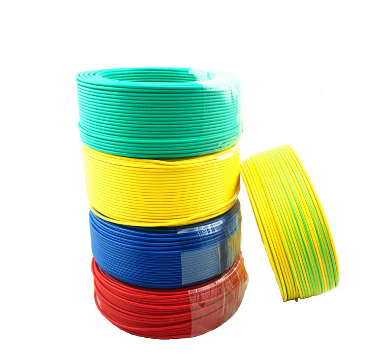 供应广东名牌胜宇电线电缆国标铜芯阻燃 6平方zr-bvr 单塑多股