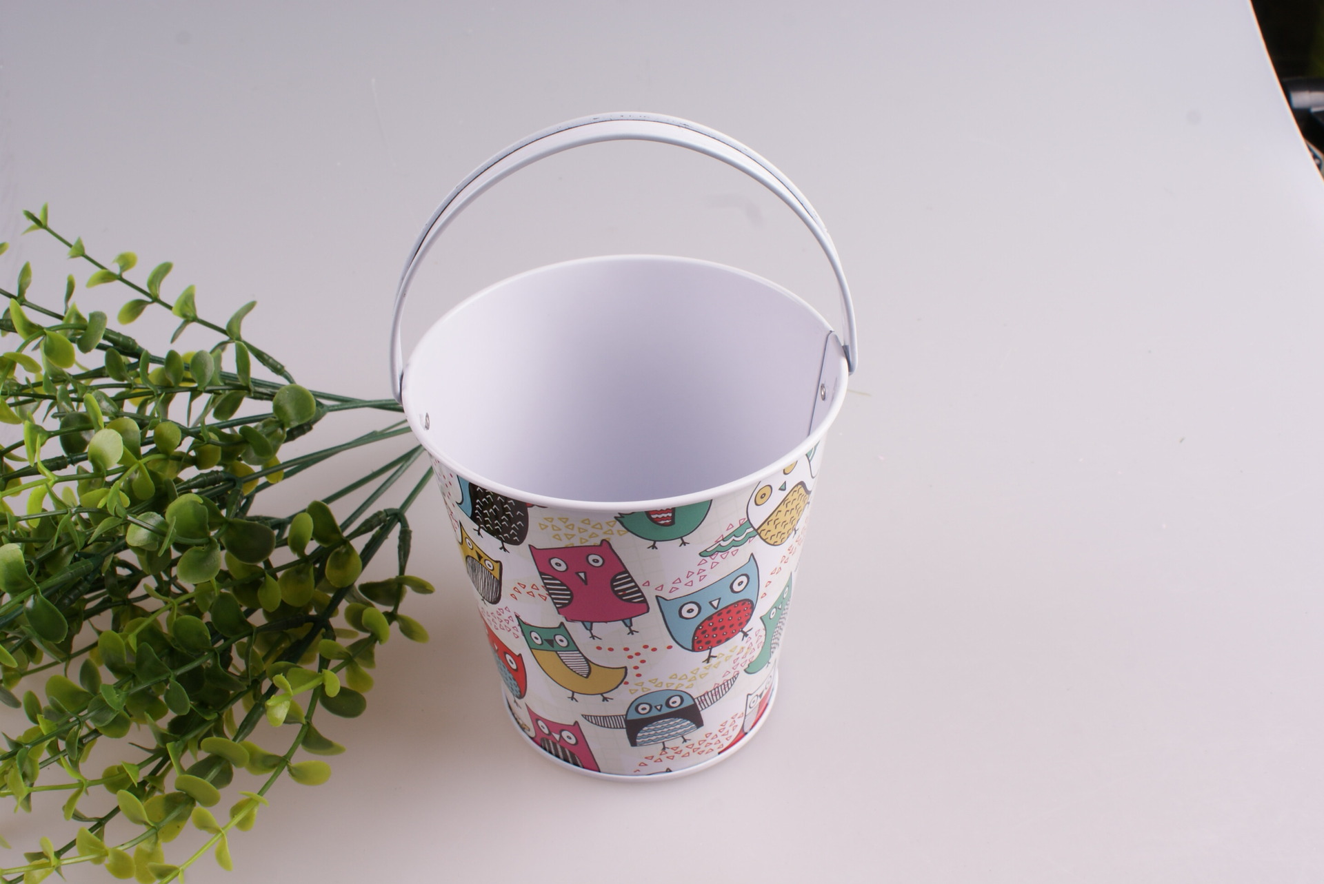 新款 创意水桶 花插收纳桶 小铁桶 插花装饰桶