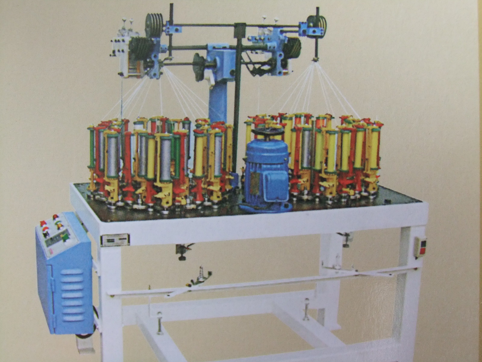 批发供应高速绳带走马编织机